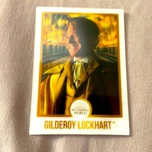 Harry Potter collectible card and small marauders map